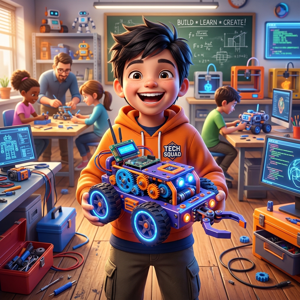 Robotics & Hardware course for kids